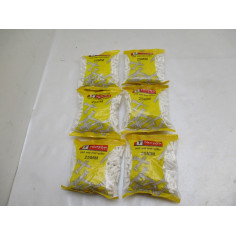 6 poches de 200 chevilles 25mm Ø5mm