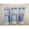 3 Peintures a la craie bleu clair