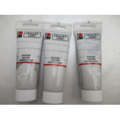 3 Peintures a la craie gris...