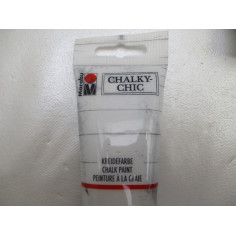4 Peintures a la craie gris pierre