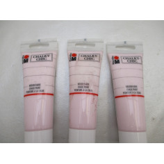 3 Peintures a la craie rose