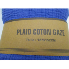 Plaid coton 127x152 cm