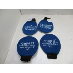 4 Gants anti-buee micro fibre