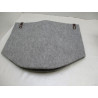 2 Paniers de rangement en feutre portable h40 Ø 33cm