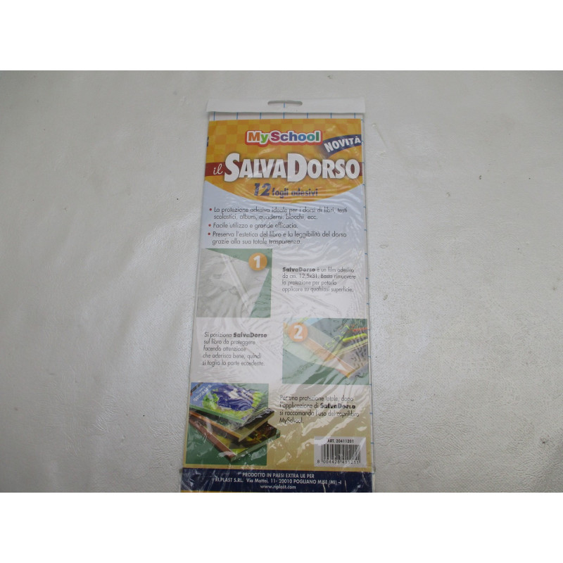 5 Blisters de 12 feuilles adhesives