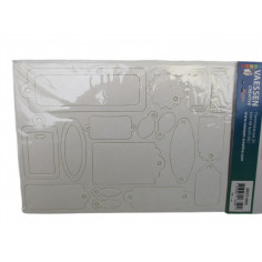 8 Blisters de 2 cartons autocollants creative