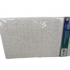 6 Blisters de 2 cartons autocollants creative