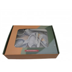 Ensemble de couverts enfant silicone 6 pieces