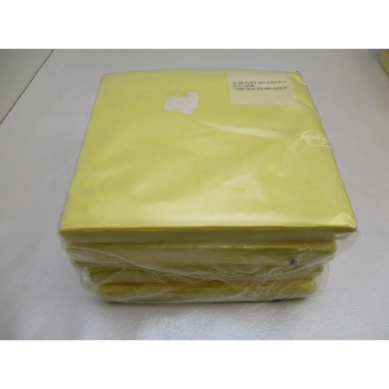 5  Blisters de 20 serviettes papier 33x33