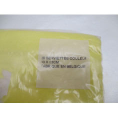 5  Blisters de 20 serviettes papier 33x33