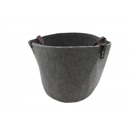 2 Paniers de rangement en feutre portable h27 Ø29