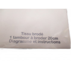 kit de broderie tambour 20cm
