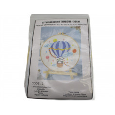 kit de broderie tambour 20cm