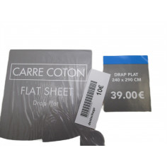 Drap plat 240x290