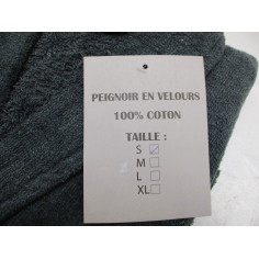 Peignoir velour 100% coton taille S