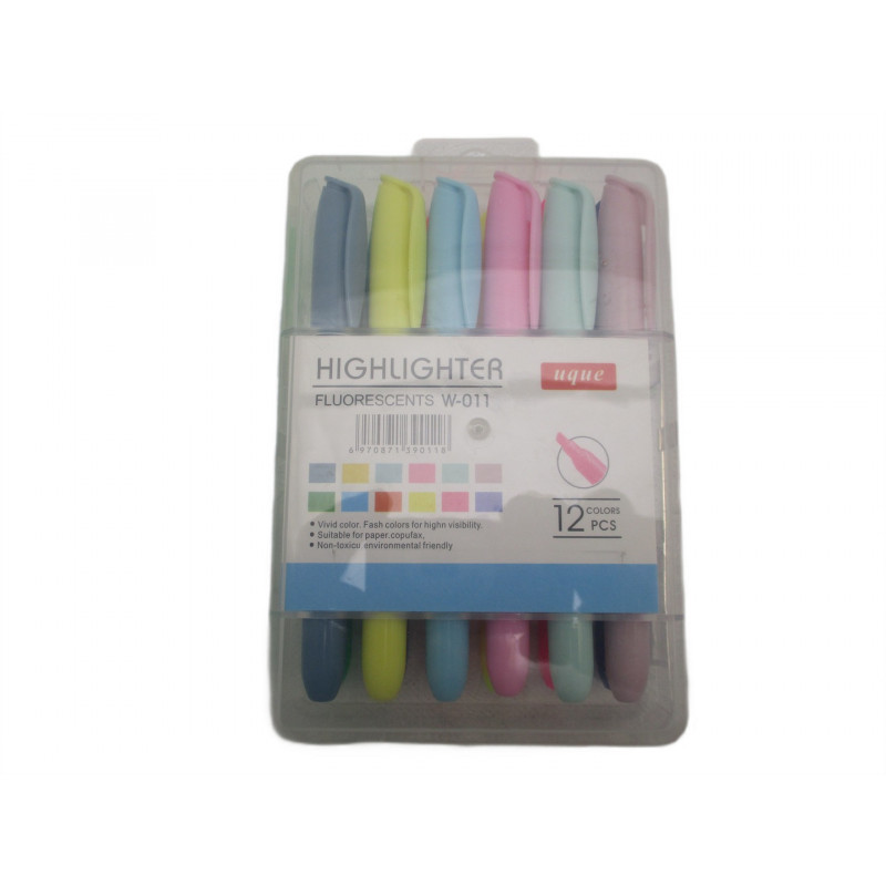 Surligneur pastel et fluo