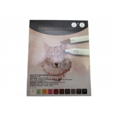 4 Boites de 10 marqueurs double pointes