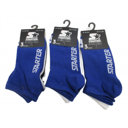 3 Pack de 3 paires de chaussettes 31-34