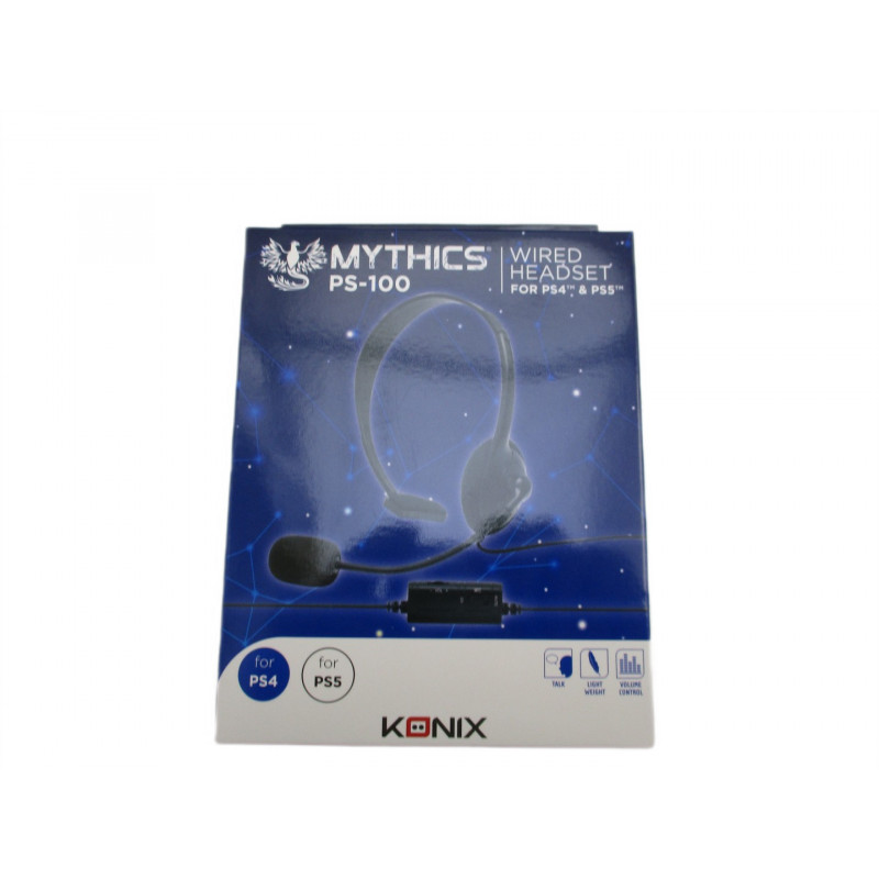 Casque avec microphone pour ps4 et ps5