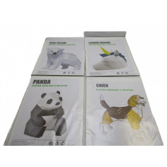 4 Papiers origami a monter