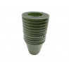12 Pots fibre de verre reutilisable h 6cm Ø7cm