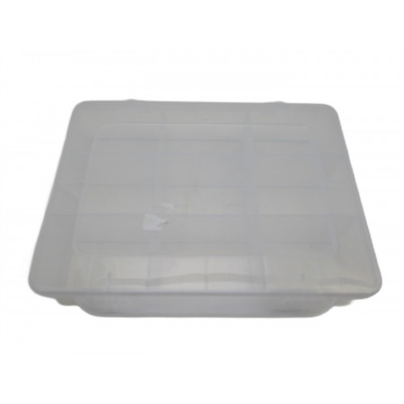 4 Boites 18x15 haut 4cm  9 cases