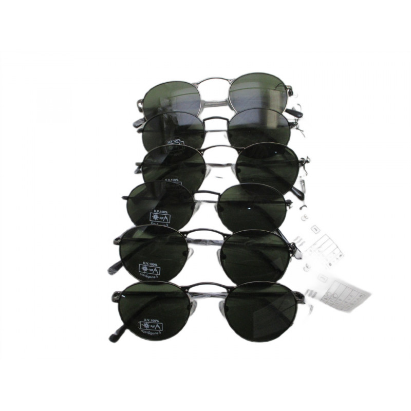 6 Paires de lunettes de soleil