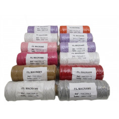 12 Fils macrame 3mm  55 m