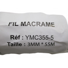 12 Fils macrame 3mm  55 m