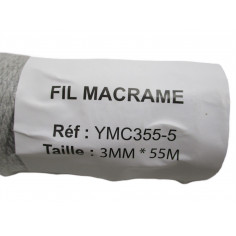 12 Fils macrame 3mm  55 m