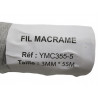 12 Fils macrame 3mm  55 m