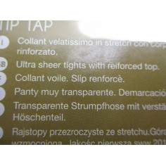 34 Collants voile slip renforce