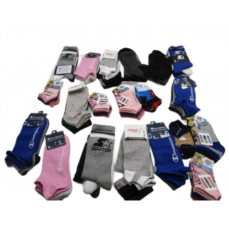 20 Pack de 3 paires de chaussettes