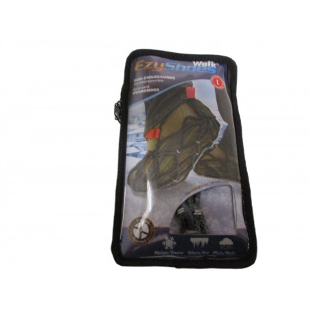 2 Paires de sur-chaussures antiderapantes neige verglas