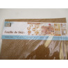 5 Sets de 5 feuilles liege 1mm A4