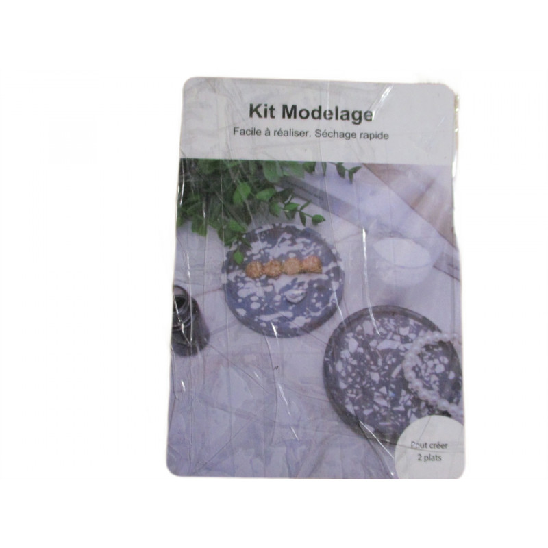 4 Kits de modelage peut creer 2 plats