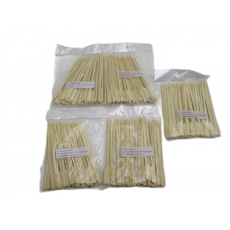 5 Packs de 50 piques a brochettes