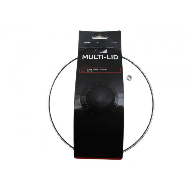 Couvercle verre resistant Ø20cm