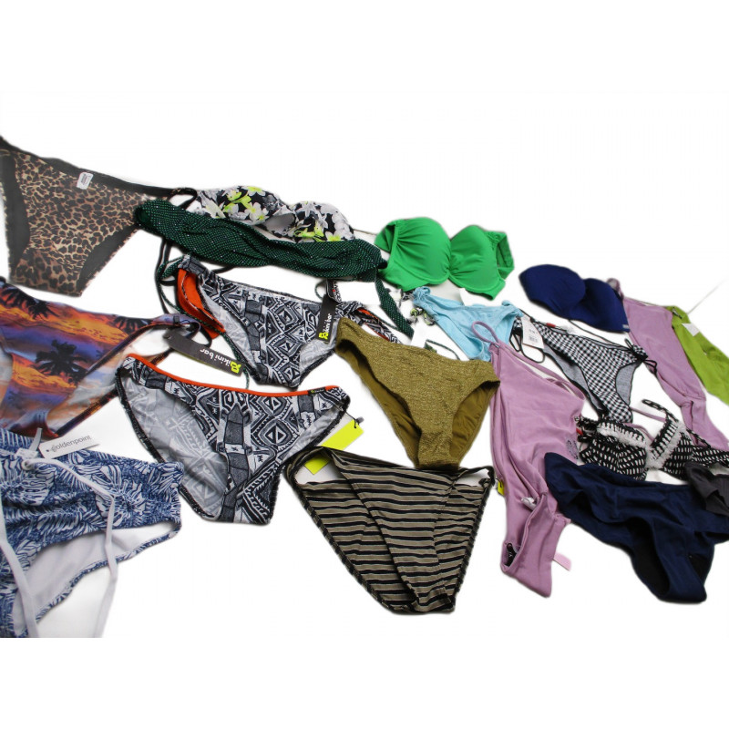 80 Maillots bain neuf haut ou bas a 0.70€