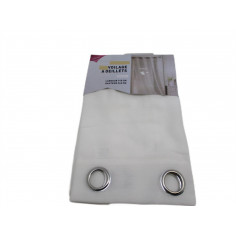 Voilage a oeillets 140x240