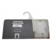 Voilage a oeillets 132x274