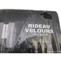 Rideau velours 140x240