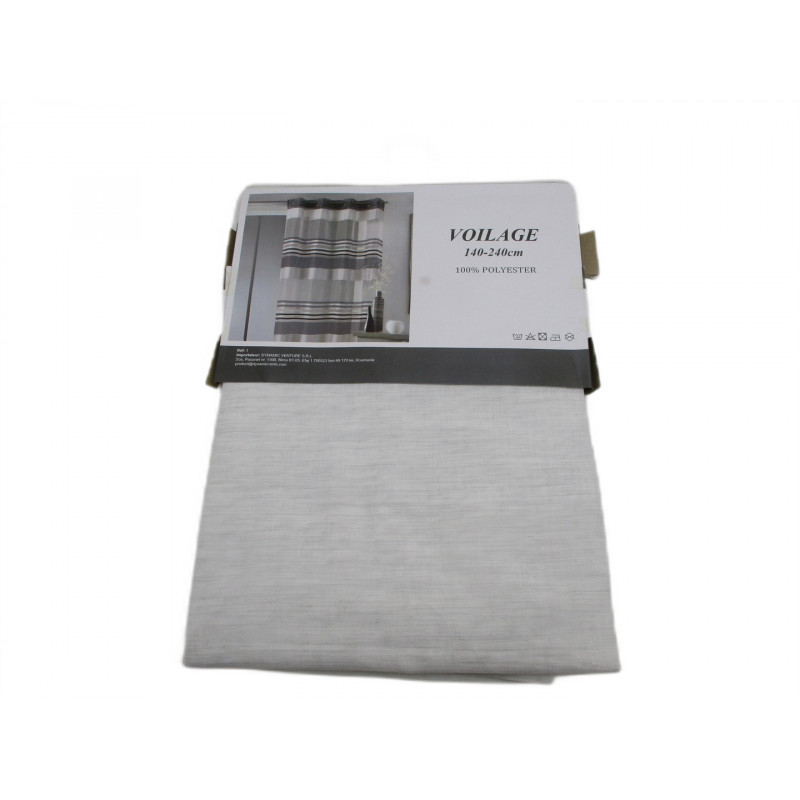 Voilage a oeillets 140x240