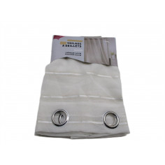 Voilage a oeillets 140x240