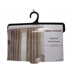 Rideau velours 140x240