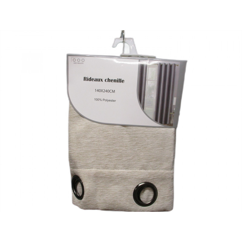 Rideau chenille 140x240
