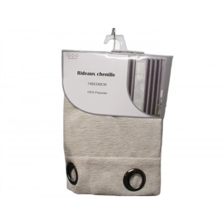 Rideau chenille 140x240