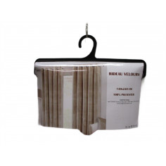 Rideau velours 140x240