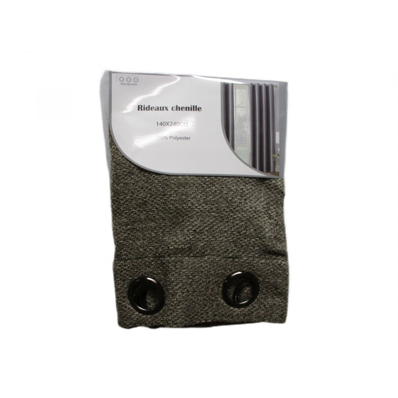 Rideau chenille 140x240