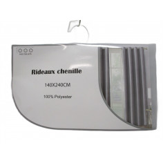Rideau chenille 140x240